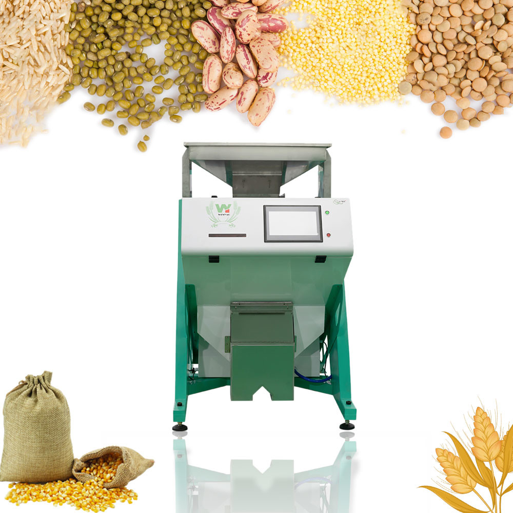 Intelligent Nuts Seeds Peanut Lentil Beans Color Sorter Auto computing