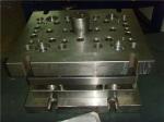 Automotive Gasket 3 Row Progressive Die Stamping , Precision Metal Stamping
