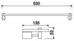 ODM Bathroom Accessories Shelves Wall Mount Bathroom Storage Shelves SGS