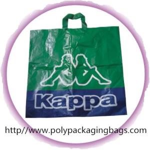 Quality Environmental Friendly Green Recycled Plastic Handle Bag For Shopping wholesale