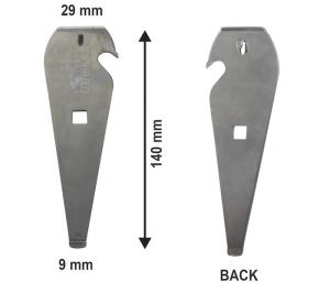 Quality 140*29MM Plating Iron Paint Can Beer Bottle Opener Multifunctional wholesale