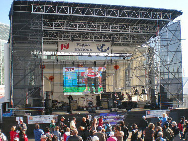 outdoor rental led display