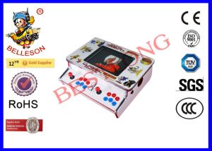 Quality White Mini Arcade Cabinet , Arcade Multi Game Machine With Stereo Speakers wholesale