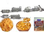 ISO9001 Puffed Snack Food Corn Flakes Production Line