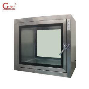 Quality Electronic Embedded SS316 Cleanroom Stainless Steel Pass Box wholesale
