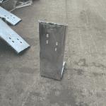 Anti-corrosion Galvanized Metal Flange Post for Roadway Safety and Reliability