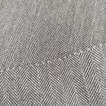 Dress Breathable Waterproof 100% Polyester 300d Cationic Melange Herringbone
