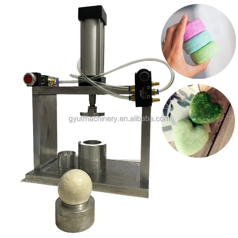 Easy to Operate Air Powered Bath Bomb Multi Press Machine 15KG Weight Heart Shape