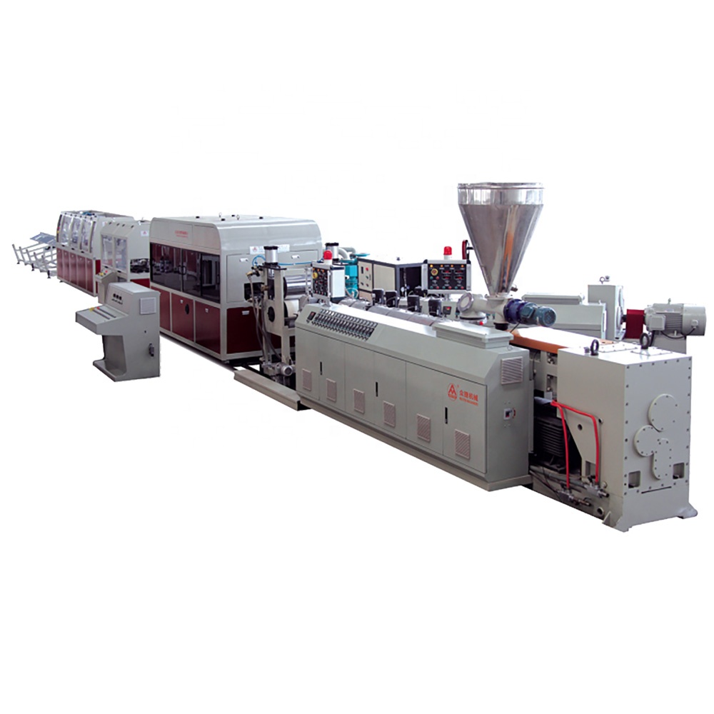 380V 50hz Voltage PVC Stone Siding Sheet Making Line with Satisfaction Guarantee