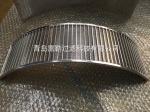 Dewatering SS316L Wedge Wire 0.15mm Slot Sieve Screen
