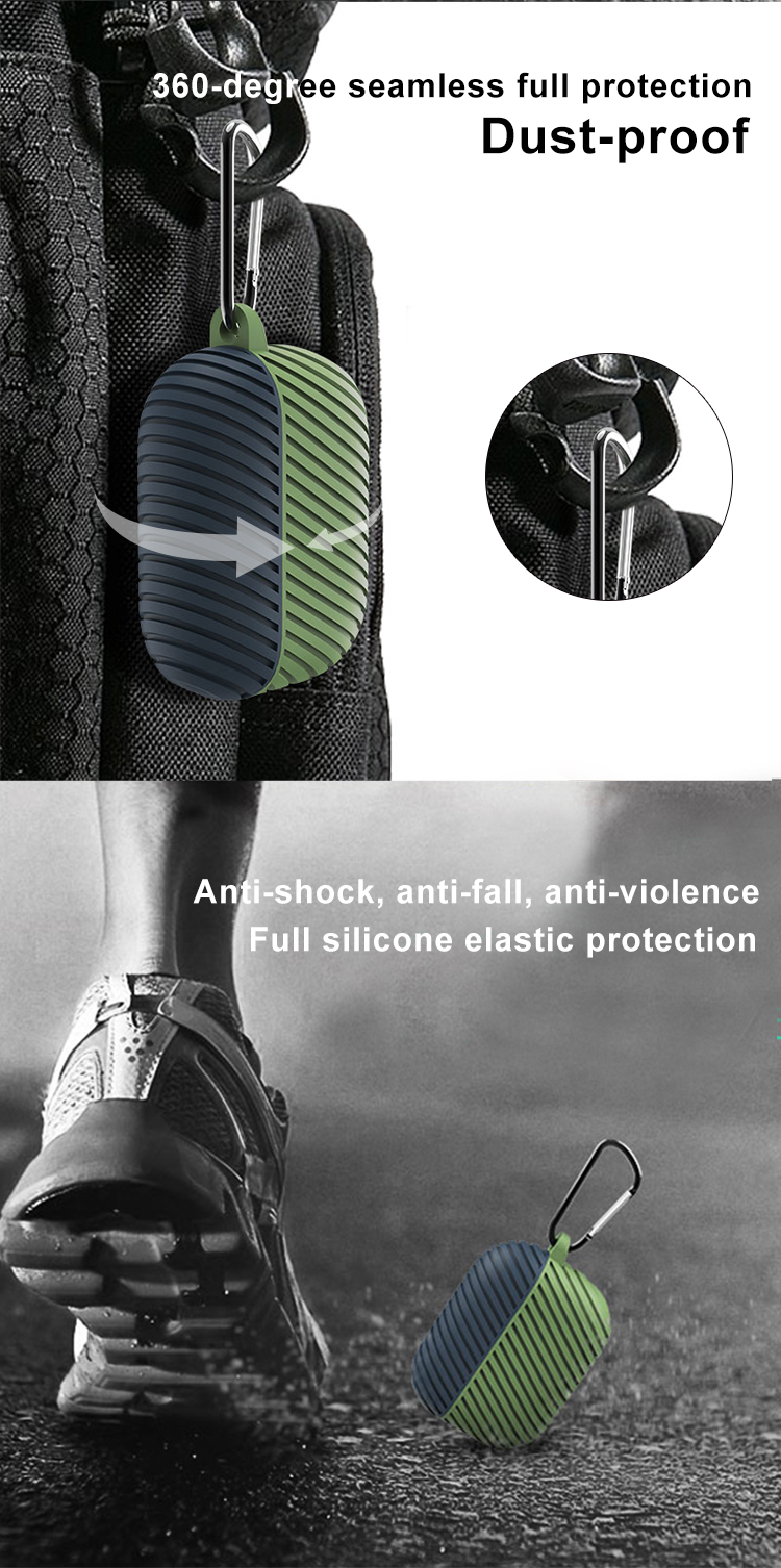 OEM Protective Waterproof Silicone Earphone Case Cover