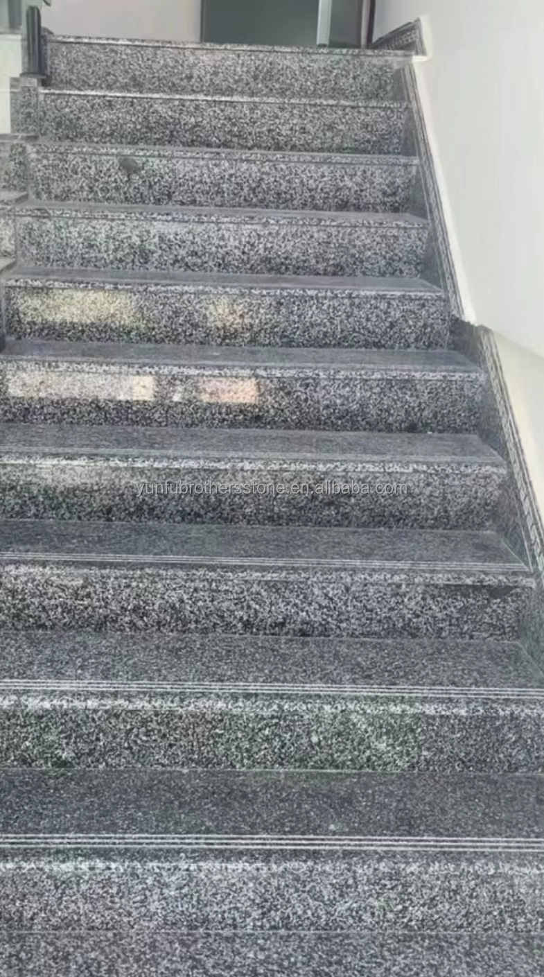 Chinese Granite Cut-To-Size Slab for Outdoor Flooring 30mm Polished Flamed Stone