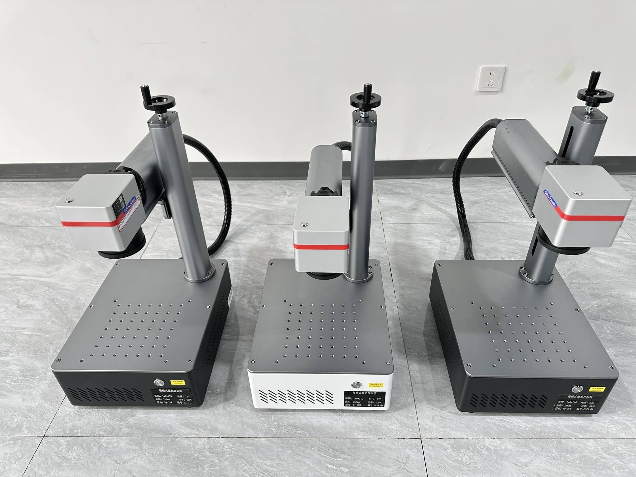 Mini Portable Laser Marker 20w 30w 50w Jewelry Fiber Laser Cutting Engraving Machine for Plastic Metal Gold Laser Marking
