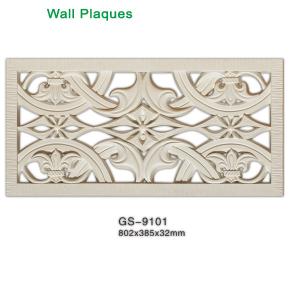Quality Classical Royalty wall decoration PU plaque wholesale