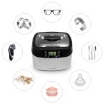 Removable Ultrasonic Wave Jewelry Cleaner 70W 1200ML Ultrasonic Washing Machine
