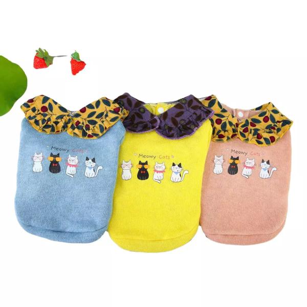 Luxury Classic Wool Fabric Pet Two - Legged Knit Puppy Dog Cat Sweater Winter