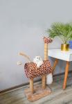 Cute Giraffe 34cm Sisal Fabric Scratching Post