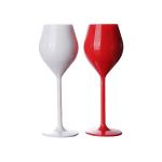 Yellow Pink Veuve Clicquot Plastic Champagne Glass Unbreakable 130ml 4oz