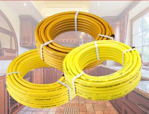 Quality PVC Plastic Coated Copper Gas Pipe , SS304 yellow plastic pipe wholesale