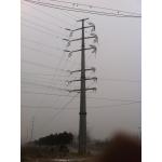 Q235 Electrical Steel Tubular Pole Galvanized Power Overhead Project