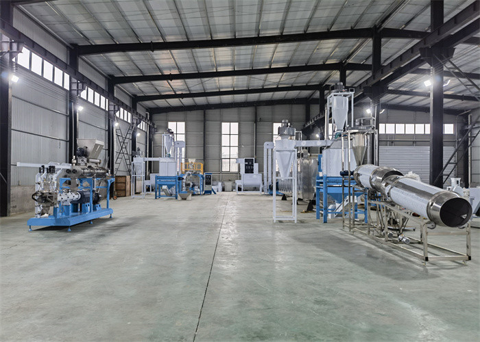 200-300kg/h dog food making machine catfish Tilapia floating fish feed pellet extruder with 1 year of warranty