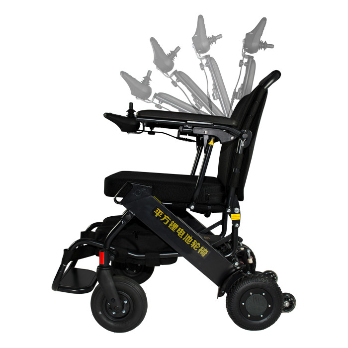 Brushless Motor 4h Lightweight Foldable Electric Wheelchair