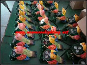 Quality updated colorful newest decoration bird style waterproof outdoor led flood light wholesale