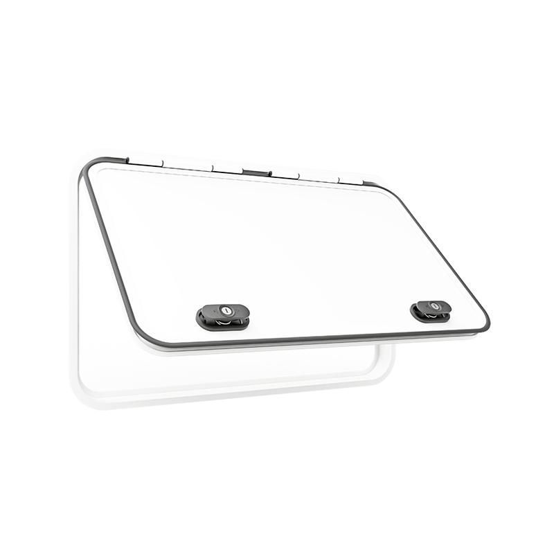 Self-Propelled/Trailer Rvs Aluminum Alloy SD009 Service &amp; Boot Door for RV Truck Camper Motorhomes DIY