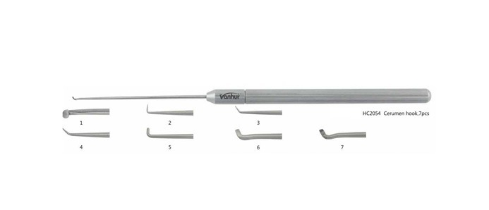 Ear Micro Cerumen Hook Otoscopy Instruments