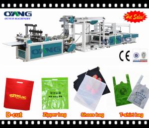 Quality PLC mechanical ultrasonic non woven bag making machine for shopping bag wholesale