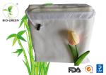 Customized Softness Bamboo Dry Wipes , Square Bamboo Antibacterial Baby Wipes
