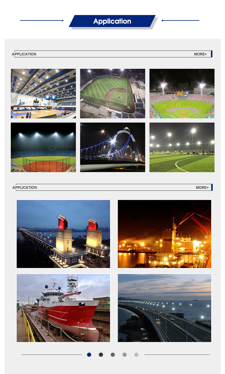 1000w Marine LED Flood Light IP67 Narrow Beam Angle