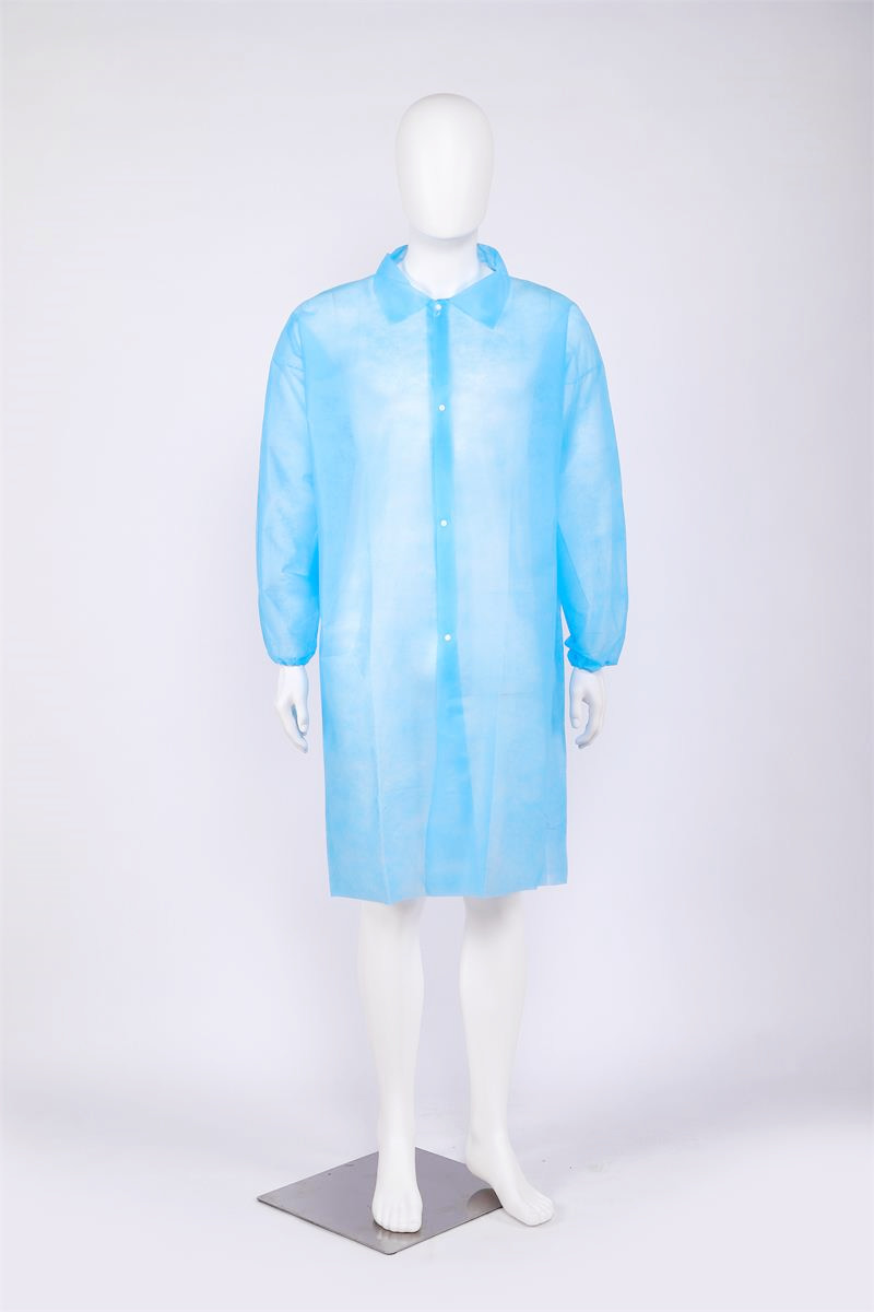 V Collar Short Sleeve Disposable Scrub Suit Unisex Hospital Scrub Suit