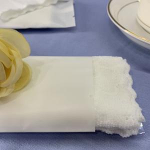 Quality Single Pack Folded Terry Cotton Refreshment Towel wholesale