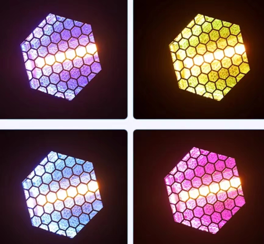 90 18 RGBW LED Head Cob Light DMX512 Retro Lamp for Bar Stage Club Party Wedding Pl90