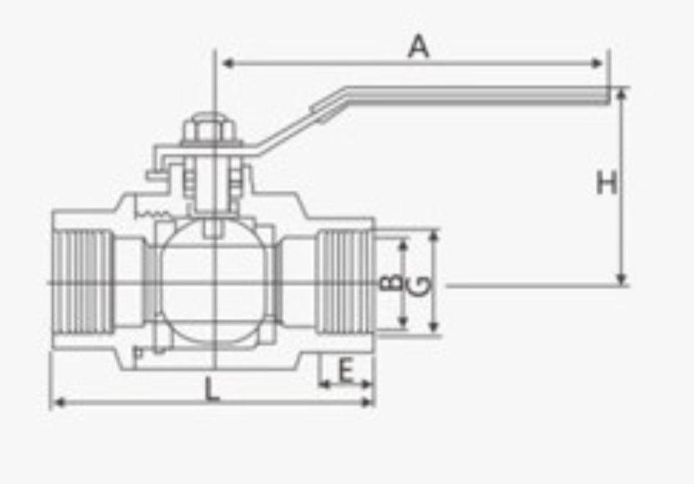 Hot Selling 3PC Stainless Steel Welded Ball Valve