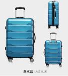 2017 New Design abs pc travel luggage new fashion ABS/PC luggage set