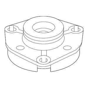 Quality 1EA412331B Shock Mount / Strut Mount wholesale