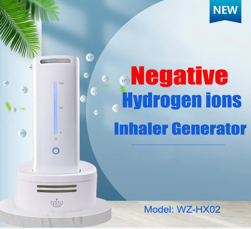 12V Negative Hydrogen Oxygen Inhale Generator 18W WEIZI WZ-HX02