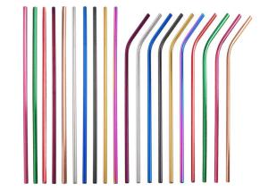 Quality Colorful Kitchen Household Items Straight Reusable Drinking Straws Cleaner Brush wholesale