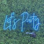Vasten Let'S Party Love Wedding Custom Neon Signs Handmade