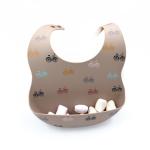 Eco Friendly Feeding Baberos Baby Silicone Bib Dishwasher Safe