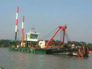 Quality 14 inch hydraulic cutter suction dredger for land reclamation and capital dredging wholesale
