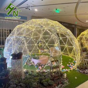 Quality Garden Geodesic Bubble Dome Tent Waterproof PVC Fabric Cover wholesale