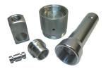 Anodized CNC Parts Machining Hardened Metal Thread Aluminum CNC Milling