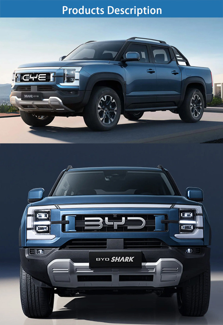 BYD Shark Pickup Truck Electric EV Car New Energy Vehicle Plug-in Hybrid