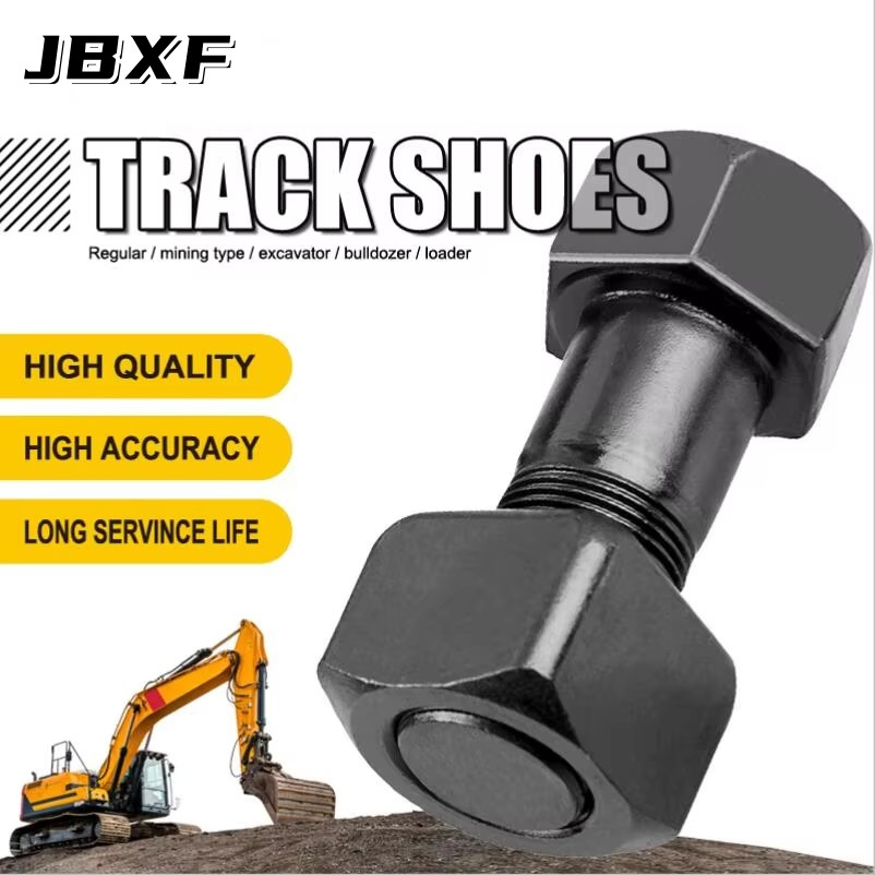 Caterpillar Compatible New Construction Bulldozer Segment Bolt and Nut Bolts Nuts - High-Quality OEM Parts JBXF