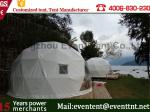 Steel Structure Large Geodesic Dome Tent ForEvening Party Campaign Advertising