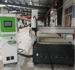 Wood door square cutting and cutting saw