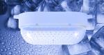 Cold storage lamp waterproof explosion lighting bathroom lamp cold storage low
